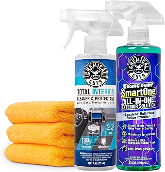 Chemical Guys, Raging Rhino Exterior & Total Interior Kit, 5-Piece