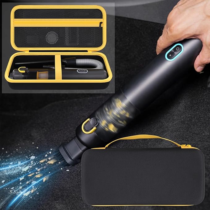 Aenllosi for Fanttik V8 Apex/Slim V8 Mate/V10 Apex/Slim V10 Mate Car Vacuum Hard Case, Fanttik Cordless V8/V10 Car Vacuum Organizer (Case Only)