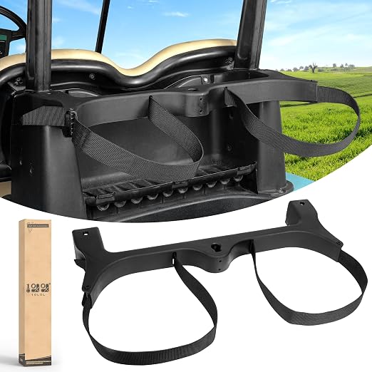 10L0L Golf Bag Attachment for Club Car Precedent 2004+ Gas & Electric Golf Carts 102504001, Golf Bag Holder Bracket Rack