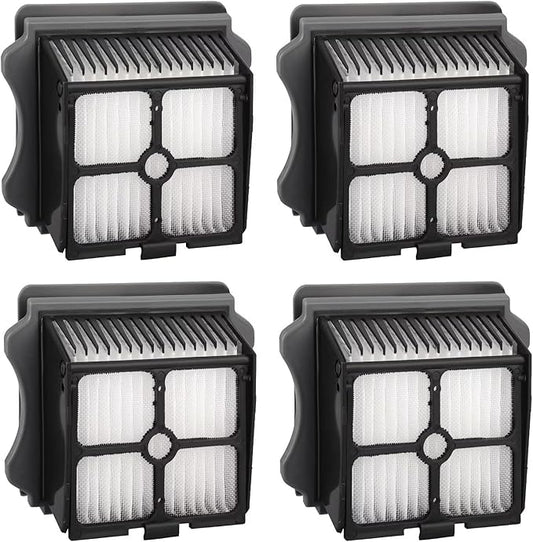 4 Pack Replacement Vacuum Filters Compatible with Tineco iFloor 3, Floor ONE S3, Floor ONE S5, Floor ONE S5 Pro Cordless Wet Dry Vacuum Cleaner