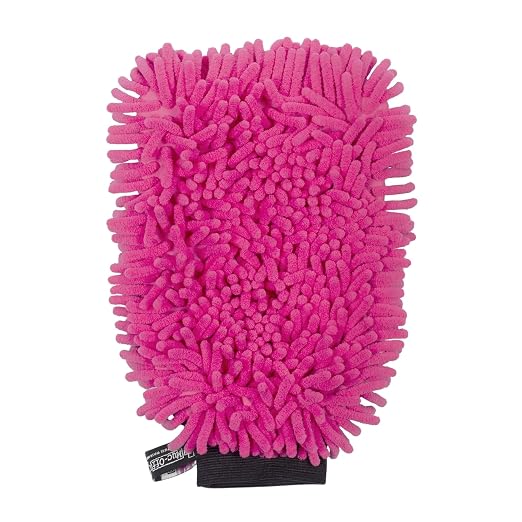 Muc-Off 2-in-1 Microfiber Wash Mitt, Chenille & Waffle