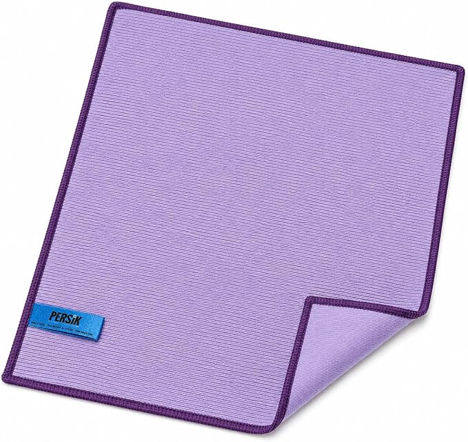 Pure Sky Window & Glass Cleaning Cloth Patented DUO-FECT Technology Streak-Free, No Chemicals, Removes Up to 99% of Bact