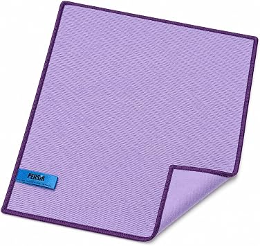 Pure Sky Window & Glass Cleaning Cloth Patented DUO-FECT Technology Streak-Free, No Chemicals, Removes Up to 99% of Bact