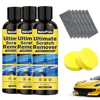 Ultimate Scratch Remover 100g with Cloth & Sponge for Cars - Cleanova