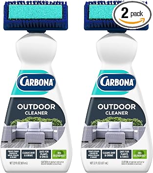 Carbona Pro Care Oxy Powered Outdoor Cleaner with Active Foam Technology | 22 Fl Oz, 2 Pack