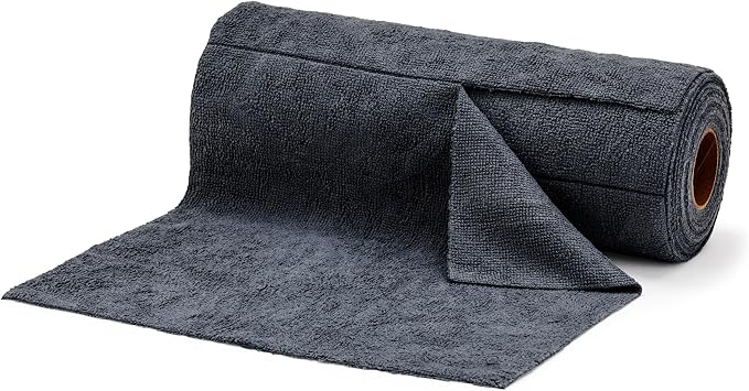 Griot's Garage Microfiber Edgeless Tear-Away Towels for Car Cleaning and Detailing, Washable or Disposable Auto Polishin
