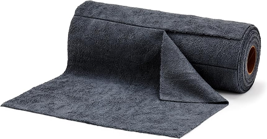 Griot's Garage Microfiber Edgeless Tear-Away Towels for Car Cleaning and Detailing, Washable or Disposable Auto Polishin