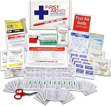 OSHA & ANSI 2021 Class A Refill Kit, 25 Person, 78 Pieces, First Aid Refill