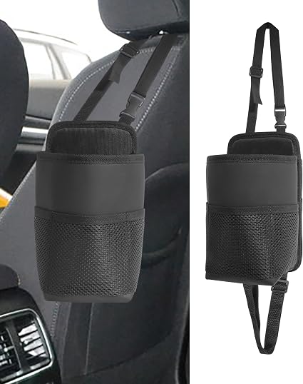 bylikeho Car Cup Holder,Cup Holder for Car,Car Seat Cup Holder,Car Accessories 2 in 1 Large Back Seat Cup Holders for Ca
