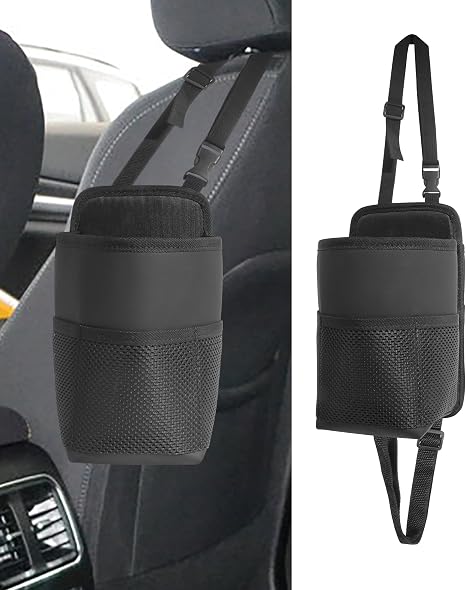 bylikeho Car Cup Holder,Cup Holder for Car,Car Seat Cup Holder,Car Accessories 2 in 1 Large Back Seat Cup Holders for Ca