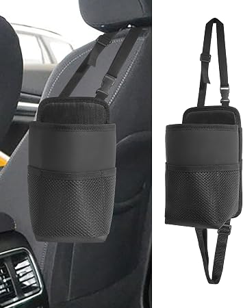 bylikeho Car Cup Holder,Cup Holder for Car,Car Seat Cup Holder,Car Accessories 2 in 1 Large Back Seat Cup Holders for Ca