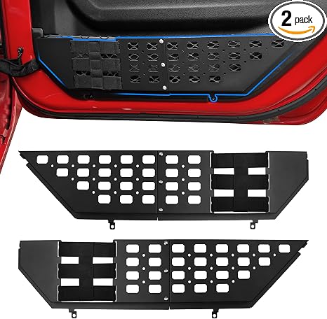 Metal Front Door Storage Box for 2018-2026 Jeep Wrangler & Gladiator