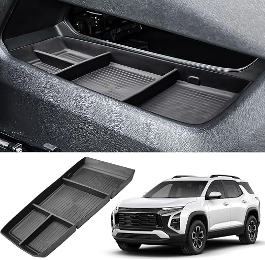 Lower Center Console Organizer Tray for 2025 2026 Chevy Equinox Accessories
