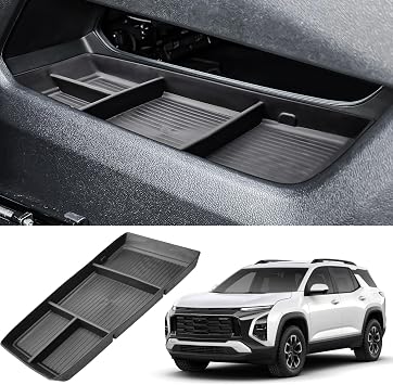 Lower Center Console Organizer Tray for 2025 2026 Chevy Equinox Accessories