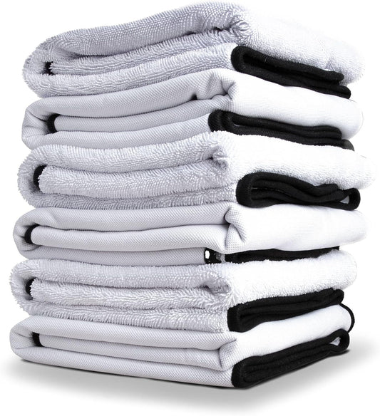 Adam's Polishes Ultra Plush Drying Towel (6 Pack)