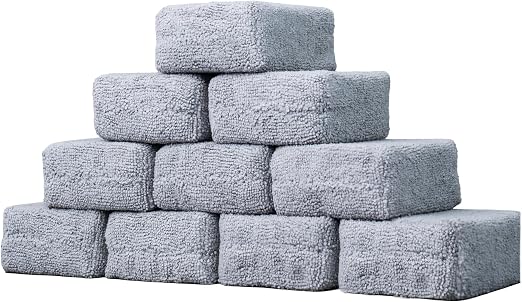 Chemical Guys, Foam Applicator Pads for Wax & Dressing, Gray, 10-Pack Set