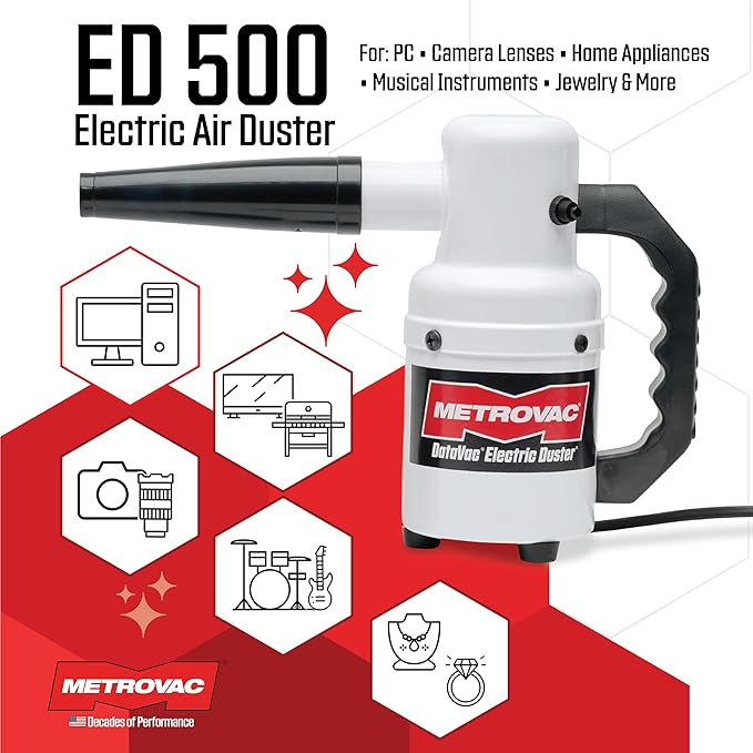 DataVac Computer Duster & Cleaner Super Powerful Electronic Dust Blower Environmentally Friendly