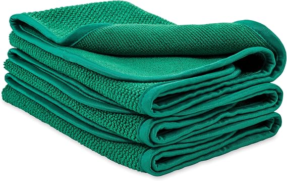 Griot's Garage Dual Weave Interior Towels for Car Detailing, Cleaning, and Polishing, Ultra-Absorbent, Scratch and Lint-