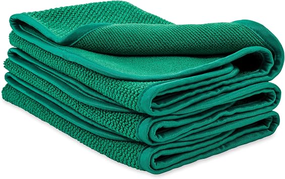 Griot's Garage Dual Weave Interior Towels for Car Detailing, Cleaning, and Polishing, Ultra-Absorbent, Scratch and Lint-