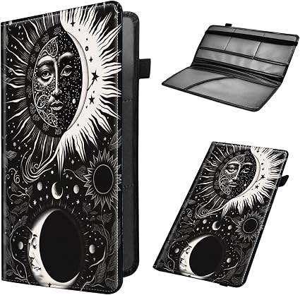 Car Registration and Insurance Holder, Leather Car Glove Box Organizer, Cool Car Accessories for ID, Driver's License Ca