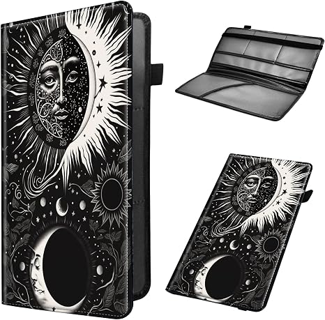Car Registration and Insurance Holder, Leather Car Glove Box Organizer, Cool Car Accessories for ID, Driver's License Ca