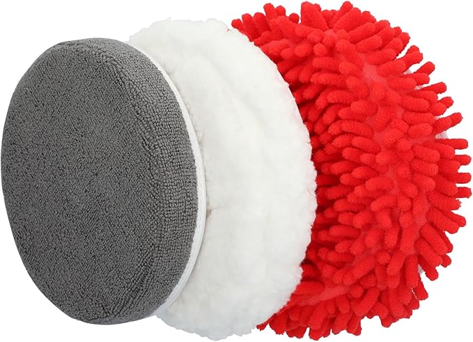 CRAFTSMAN Power Scrubber Microfiber Brush Set for V20 Cordless 2-in-1 Power Scrubber (CMCPSMFB)