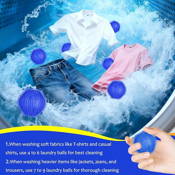 12 PCS Pet Hair Remover for Laundry, Washing Machine Fur Catcher, Effective Cat Dog Laundry Pet Hair Catcher for Clothes, Sheets, Towels, Fleece Blankets, Won’t Damage Fabric