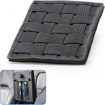sukemichi Center Console Organizer MOLLE Panel for Ford Bronco Accessories 2021-2025 2026 Armrest Organizer Storage Hold