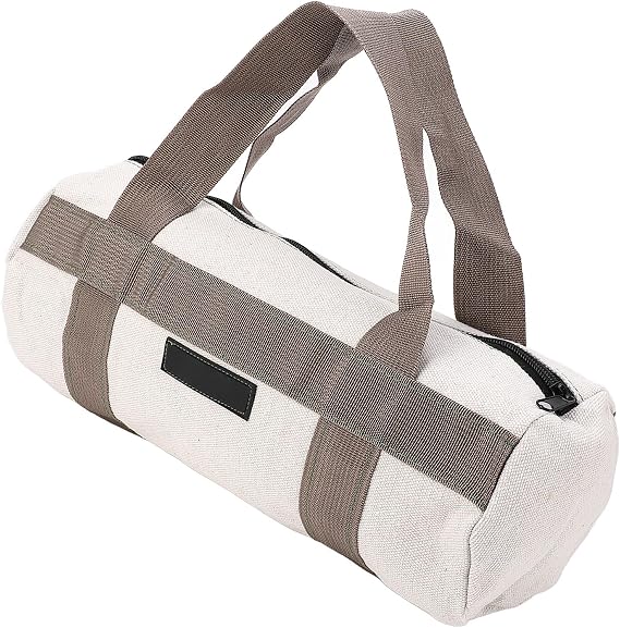Heavy Duty Tool Tote Bag Electrician Canvas Large Capacity for Wrenches Screwdrivers Pliers Tape (15 inch)