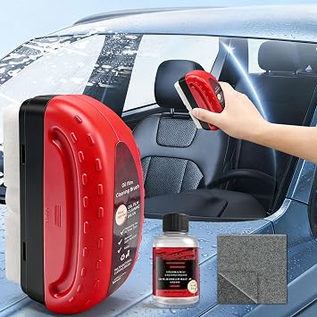 Oil Film Cleaning Brush for Car Windows Upgrade Clear Vision Car Glass Cleaner