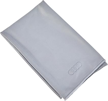 Audi 80A096325 Cleaning Cloth for Touch Displays, Silver, 30 x 30 cm