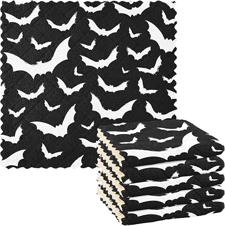 Kitchen Dish Towels 6 Pack, Dish Cloths for Drying Dishes Absorbent Cleaning Cloths Washcloth Reusable Dishcloths Dish R