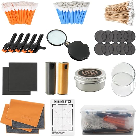 227 Pcs Card Care Clean Kit - Card Repair Polishing Kit with Cleaning Spray Polishing Cream, Trading Card Cleaning Kit w