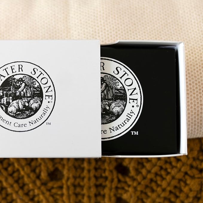 The Original Since 1985 - Garment Care for Sweaters and Knits - A Pumice-Like Brick for Removing Pilling and Balling - A Knitters Secret - Made in The USA