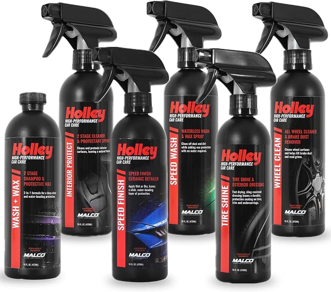 Holley High-Performance Car Care 6-Pack Wash & Detail Bundle