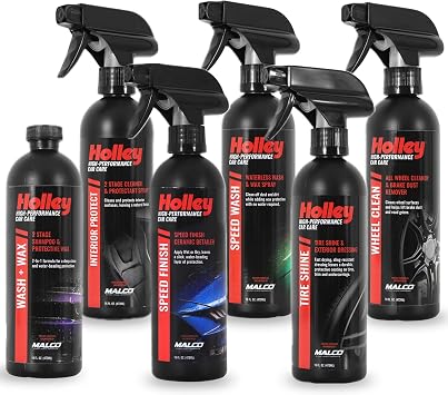Holley High-Performance Car Care 6-Pack Wash & Detail Bundle