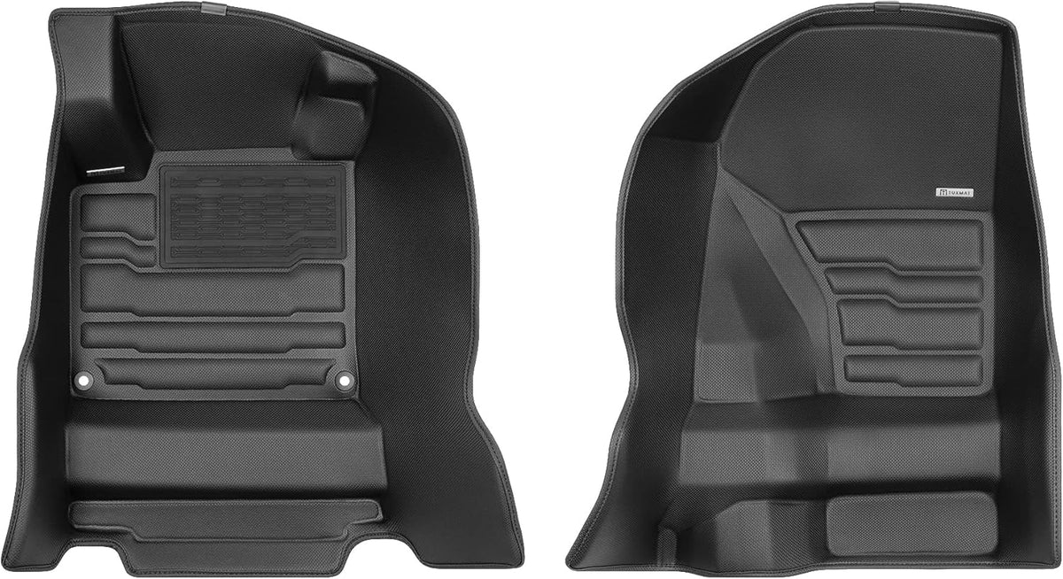 For Honda S2000 1999-2009 Models - Custom Car Mats - Maximum Coverage, All Weather, Laser Measured - This Full Set Includes 1st Row Black