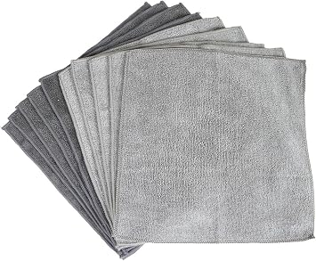 Sophisti-clean Microfiber Cleaning Cloths, Attract Dust Like a Magnet, Use Wet or Dry, Ultra Soft and Absorbent, Non-Abr