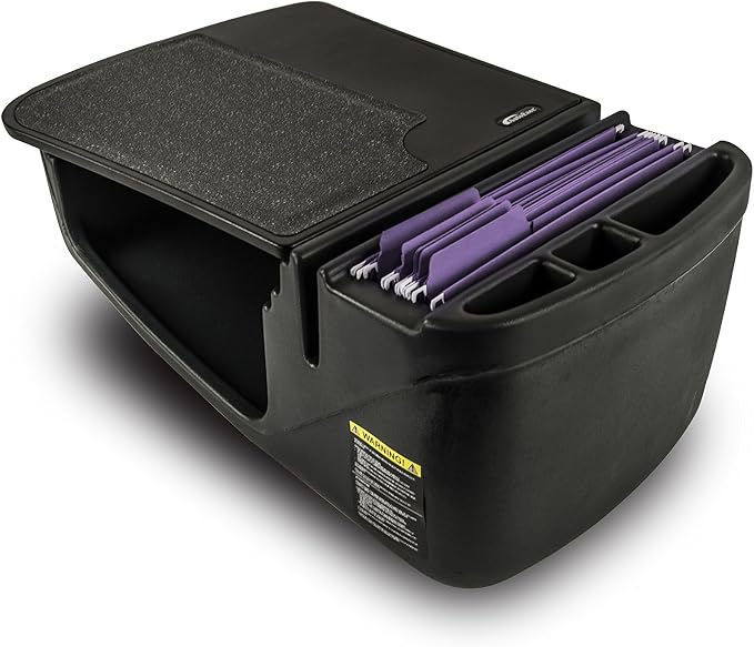 AutoExec AUE12004 Efficiency GripMaster Car Desk Black Finish