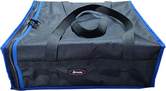 ATYARD Pizza Delivery Bag, 18" x 18" x 7" Pizza Warmer Bags for Carry Hot, Insulated Food Delivery Bag, Insulated Grocer