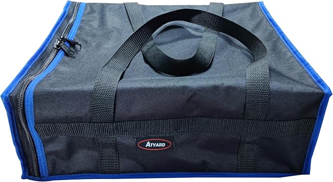 ATYARD Pizza Delivery Bag, 14" x 14" x 5" Pizza Warmer Bags for Carry Hot, Insulated Food Delivery Bag, Insulated Grocer