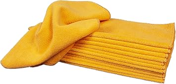 Detailer's Preference 350 GSM Microfiber Towels, Ultra-Soft, Lint-Free, Scratch-Free Detailing Cloths for Car, Home & Ga