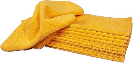 Detailer's Preference 350 GSM Microfiber Towels, Ultra-Soft, Lint-Free, Scratch-Free Detailing Cloths for Car, Home & Ga
