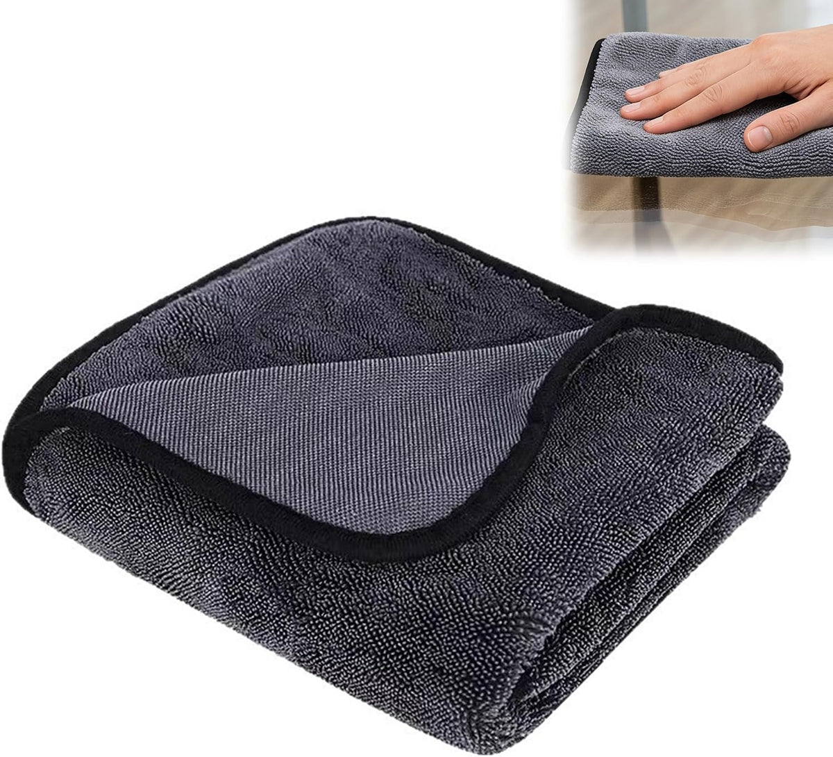 Jeaver Window Cleaning Cloth XXL, Jeaver Microfiber Cleaning Cloth, Jeaver Cloth for Glass and Windows (1PC)
