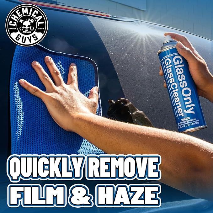 Chemical Guys CLDSPRAY100 Foaming Glass Cleaner (Works on Glass, Windows, Mirrors, Navigation Screens & More; Car, Truck, SUV and Home Use), Ammonia Free & Safe on Tinted Windows, 19 fl oz