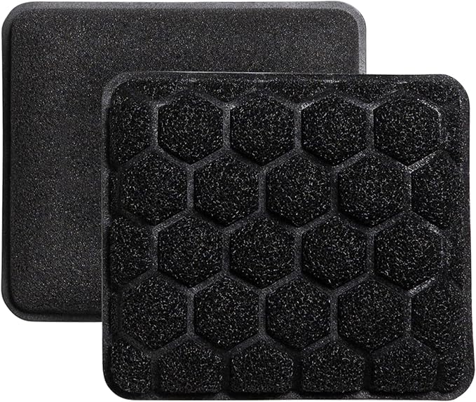 HIC Kitchen Sudz-Power Scratch-Free Scrubber Sponges, Long Lasting Polyurethane, BPA Free, Rectangular, Set of 2