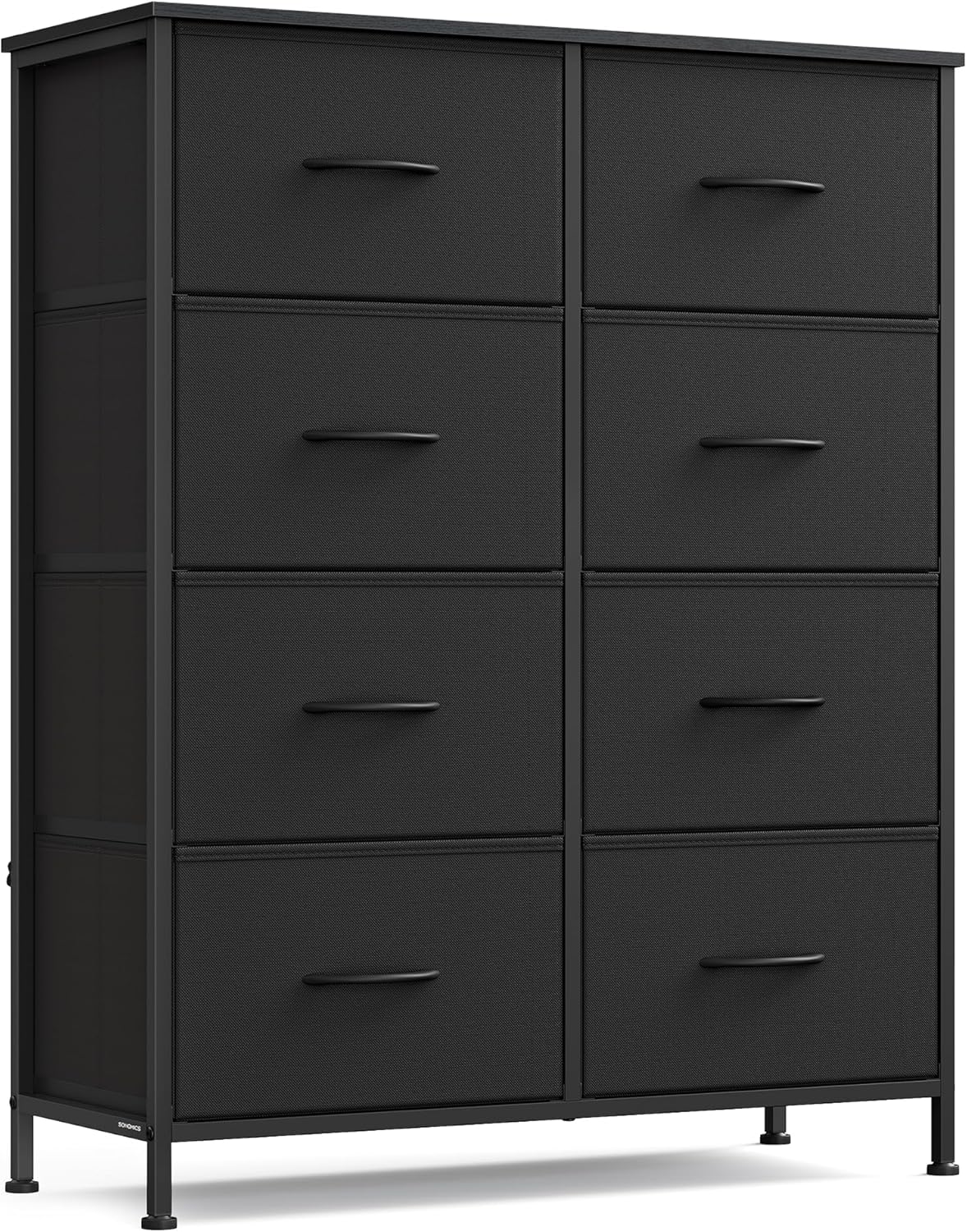 Dresser for Bedroom, Tall Dresser with 8 Fabric Drawers