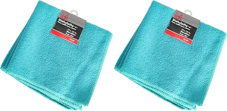 Chef Craft Microfiber Dishcloth, 2 pc. - Teal 12 x 12 inches (Pack of 2)