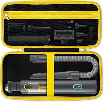 Yewltvep Portable Hard Storage Case for Fanttik Slim V8 Apex/V8 Mate/V10 Apex/V10 Mate Cordless Car Vacuum and Accessori