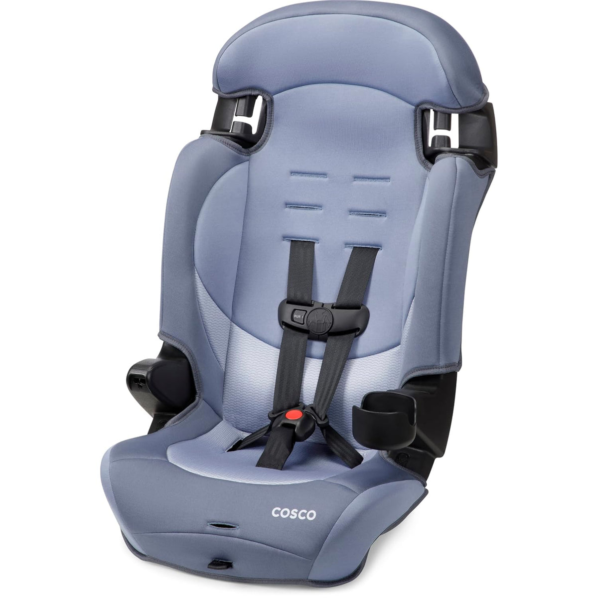 Kids Finale DX 2-in-1 Booster Car Seat, Forward Facing Toddler Car Seat (40-65 lbs) and Belt Positioning High Back Booster (40-100 lbs), Organic Waves